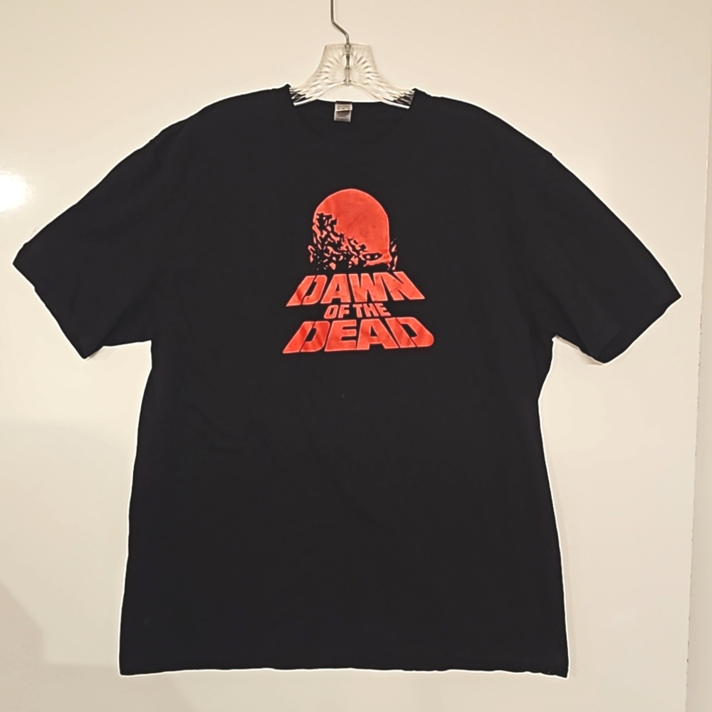 DAWN OF THE DEAD black short sleeve graphic tee XL